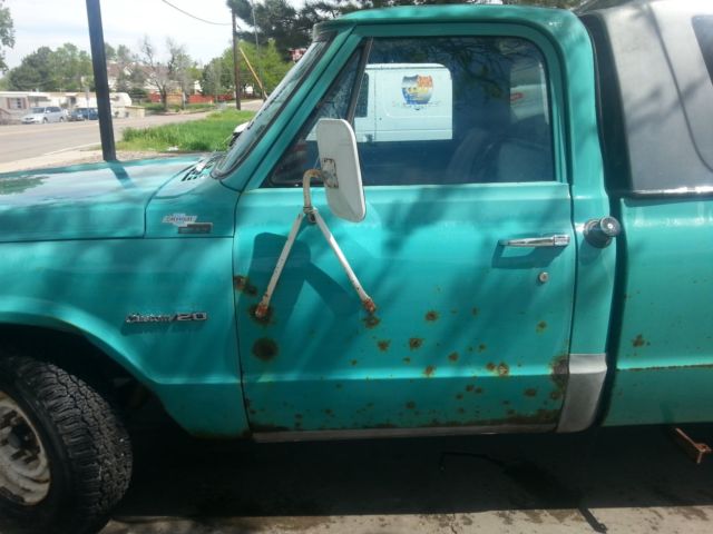 1971 Yellow Chevrolet C/K Pickup 2500 Fleetside pickup