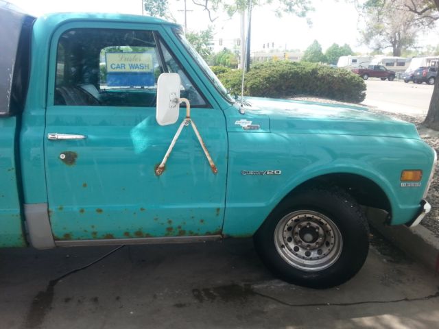 1971 Yellow Chevrolet C/K Pickup 2500 Fleetside pickup