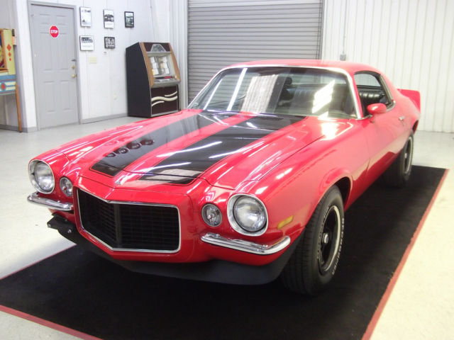 1971 Red Chevrolet Camaro Coupe