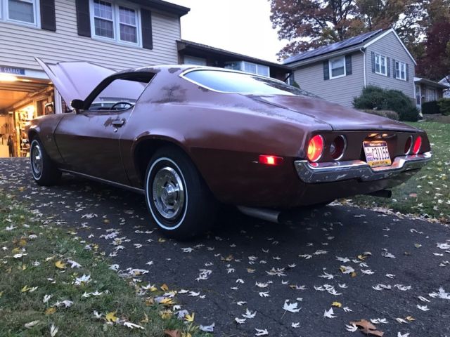 1971 Burnt Orange Poly Chevrolet Camaro Coupe