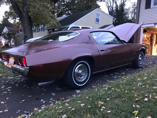 1971 Burnt Orange Poly Chevrolet Camaro Coupe