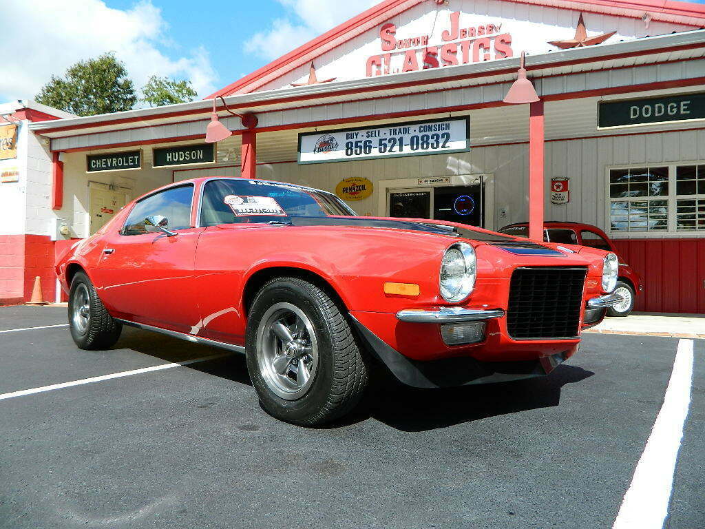 1971 Red Chevrolet Camaro Coupe