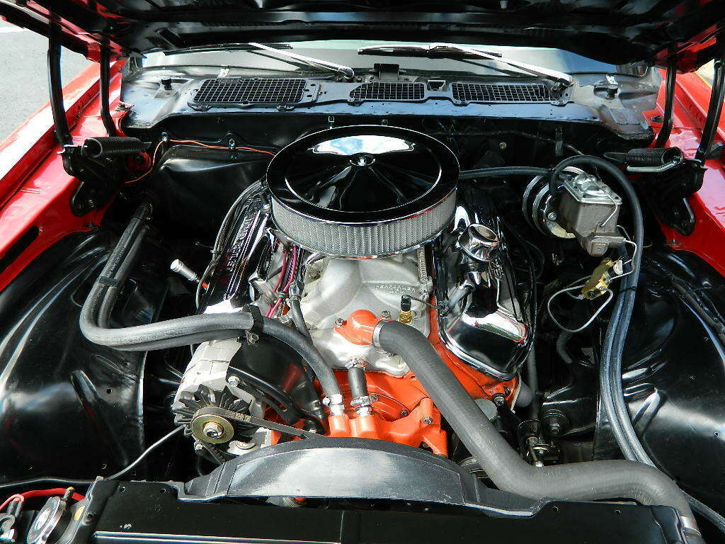 1971 Red Chevrolet Camaro Coupe