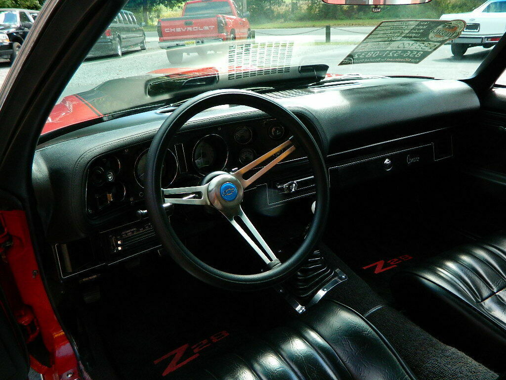 1971 Red Chevrolet Camaro Coupe