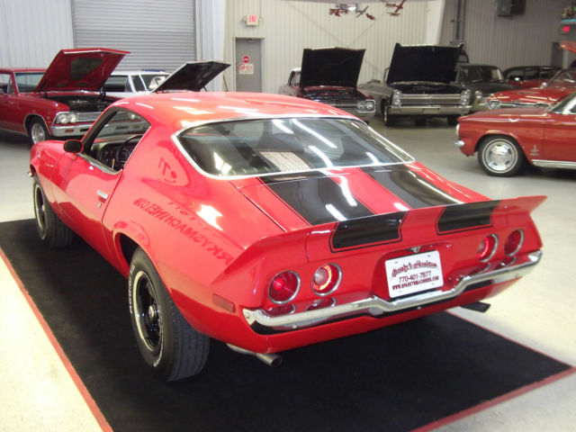 1971 Red Chevrolet Camaro Coupe
