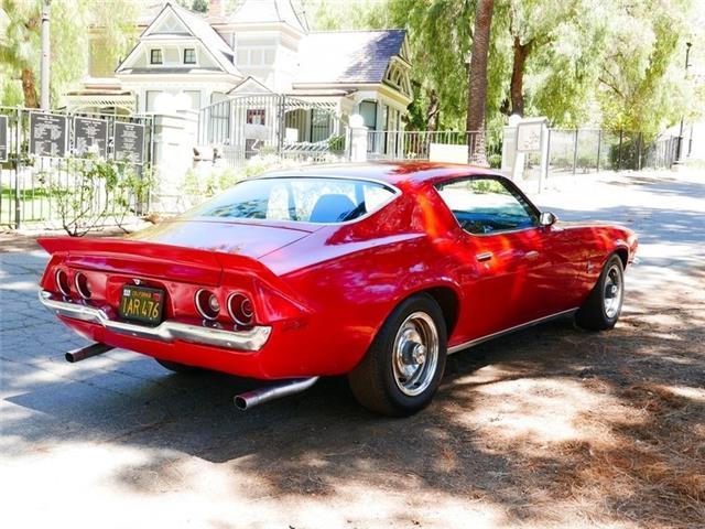 1971 Red Chevrolet Camaro 2 Door