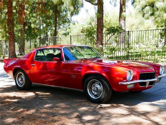 1971 Red Chevrolet Camaro 2 Door