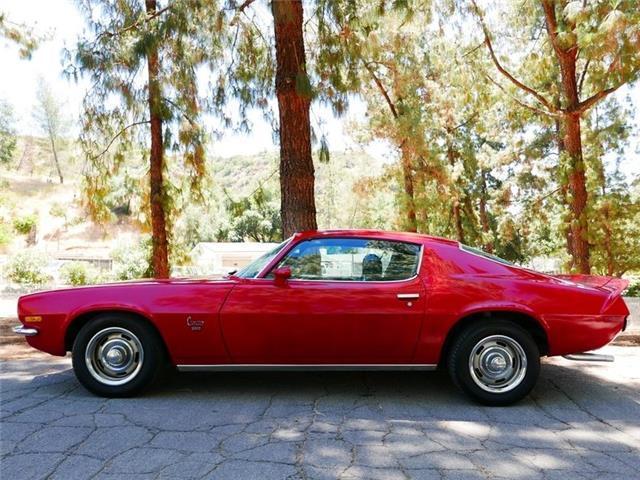 1971 Red Chevrolet Camaro 2 Door