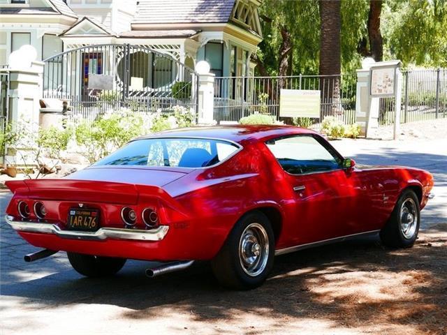 1971 Red Chevrolet Camaro 2 Door