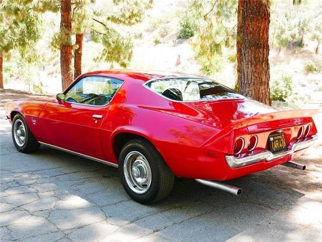 1971 Red Chevrolet Camaro 2 Door
