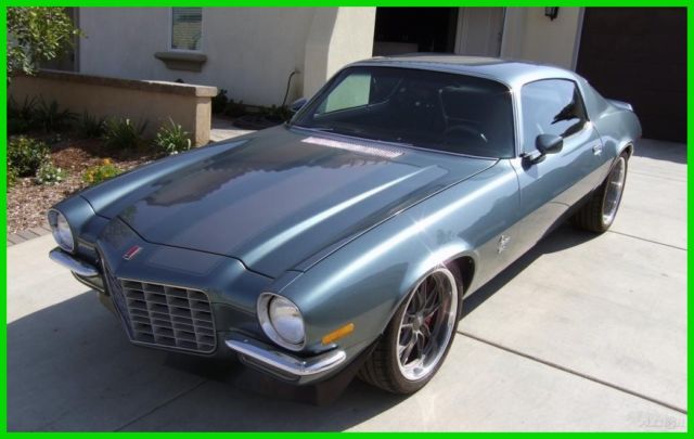 1971 Blue Chevrolet Camaro Coupe