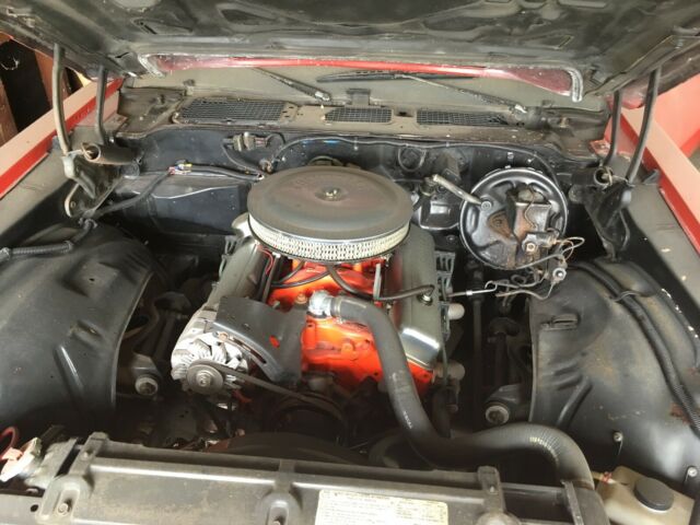 1971 Red Chevrolet Camaro Coupe