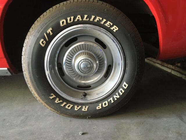 1971 Red Chevrolet Camaro Coupe