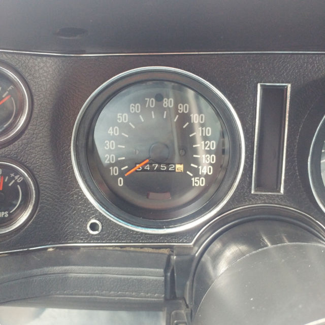 1971 Blue Chevrolet Camaro Coupe