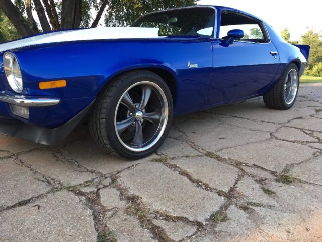1971 Blue Chevrolet Camaro