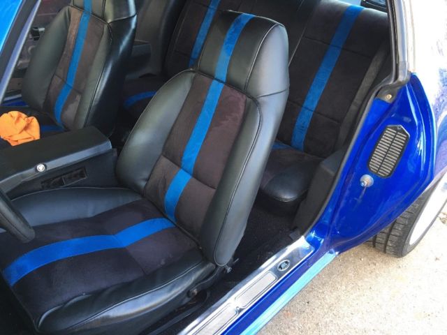 1971 Blue Chevrolet Camaro