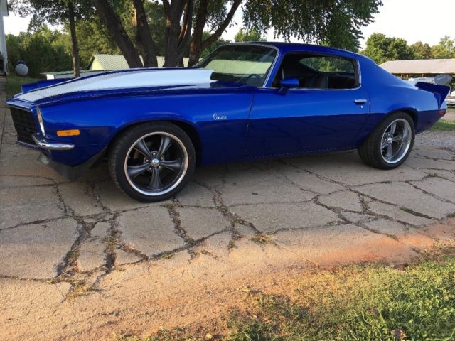1971 Blue Chevrolet Camaro