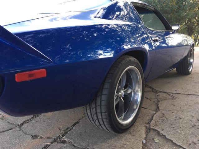 1971 Blue Chevrolet Camaro