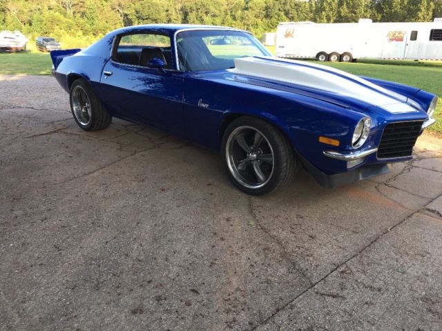1971 Blue Chevrolet Camaro