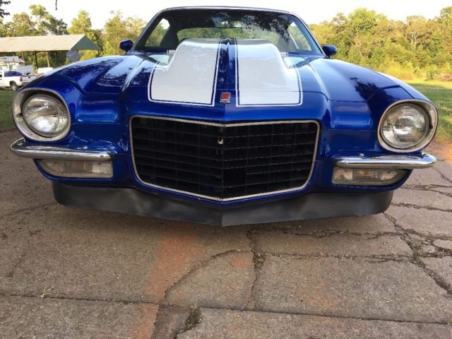 1971 Blue Chevrolet Camaro
