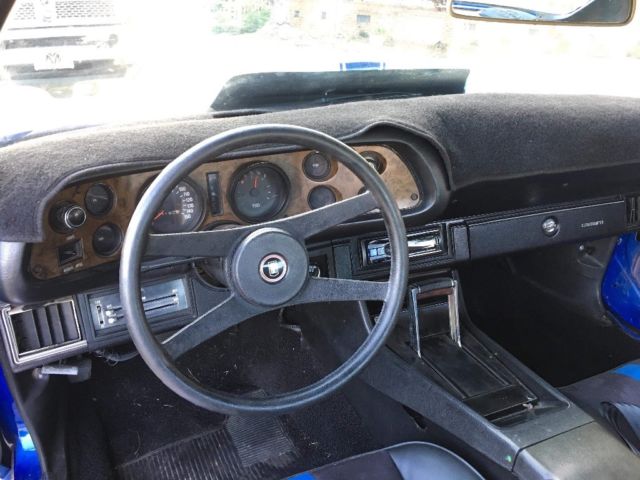 1971 Blue Chevrolet Camaro