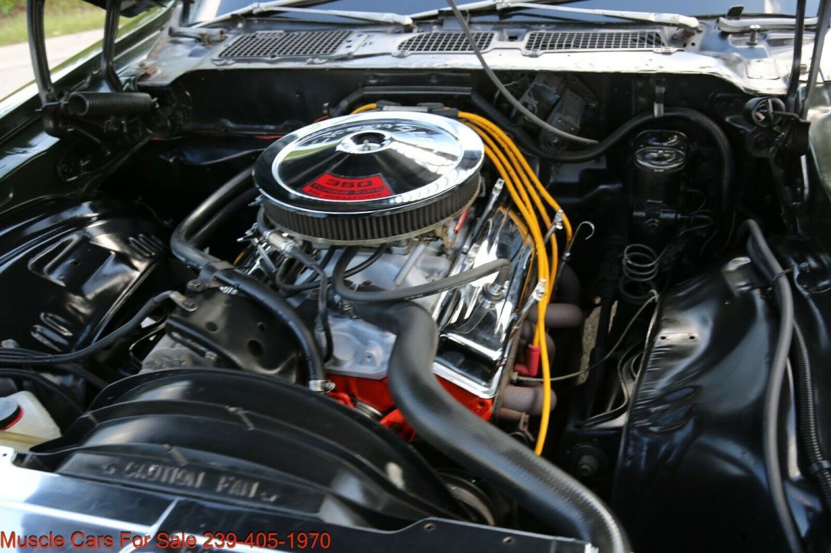 1971 Green Chevrolet Camaro Coupe