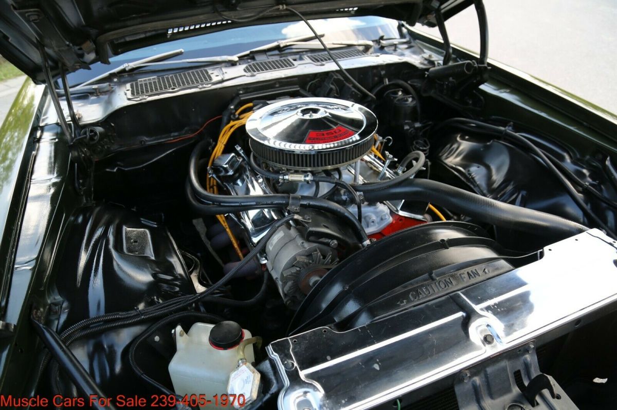 1971 Green Chevrolet Camaro Coupe