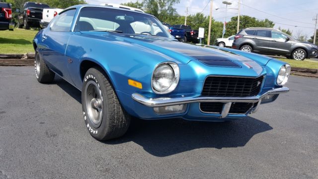 1971 Blue Chevrolet Camaro