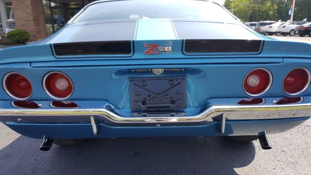 1971 Blue Chevrolet Camaro