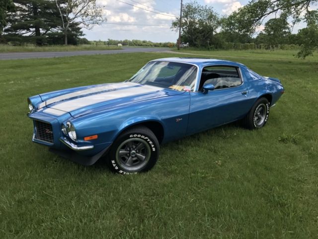 1971 Mulsanne Blue Chevrolet Camaro Coupe