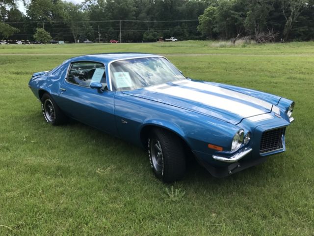 1971 Mulsanne Blue Chevrolet Camaro Coupe