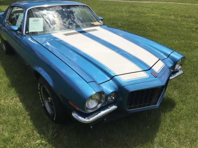 1971 Mulsanne Blue Chevrolet Camaro Coupe