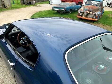 1971 Blue Chevrolet Chevelle Coupe