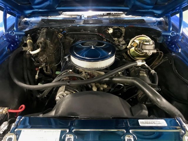 1971 Blue Chevrolet Chevelle Coupe