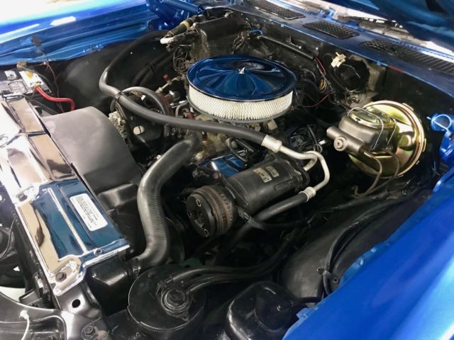 1971 Blue Chevrolet Chevelle Coupe