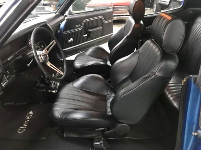 1971 Blue Chevrolet Chevelle Coupe