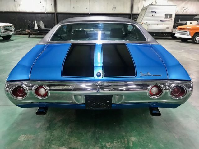 1971 Blue Chevrolet Chevelle Coupe
