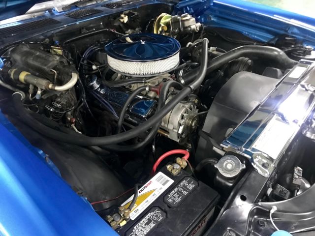 1971 Blue Chevrolet Chevelle Coupe