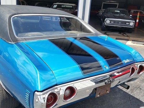 1971 Black Chevrolet Chevelle --