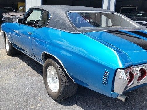 1971 Black Chevrolet Chevelle --