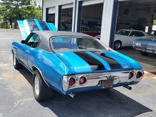 1971 Black Chevrolet Chevelle --
