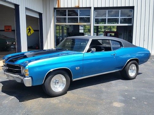 1971 Black Chevrolet Chevelle --