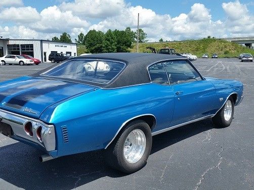 1971 Black Chevrolet Chevelle --