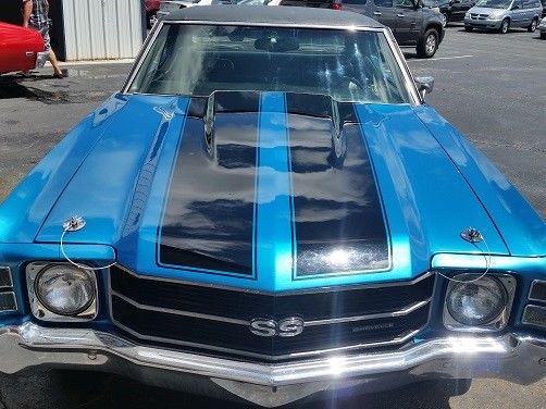 1971 Black Chevrolet Chevelle --