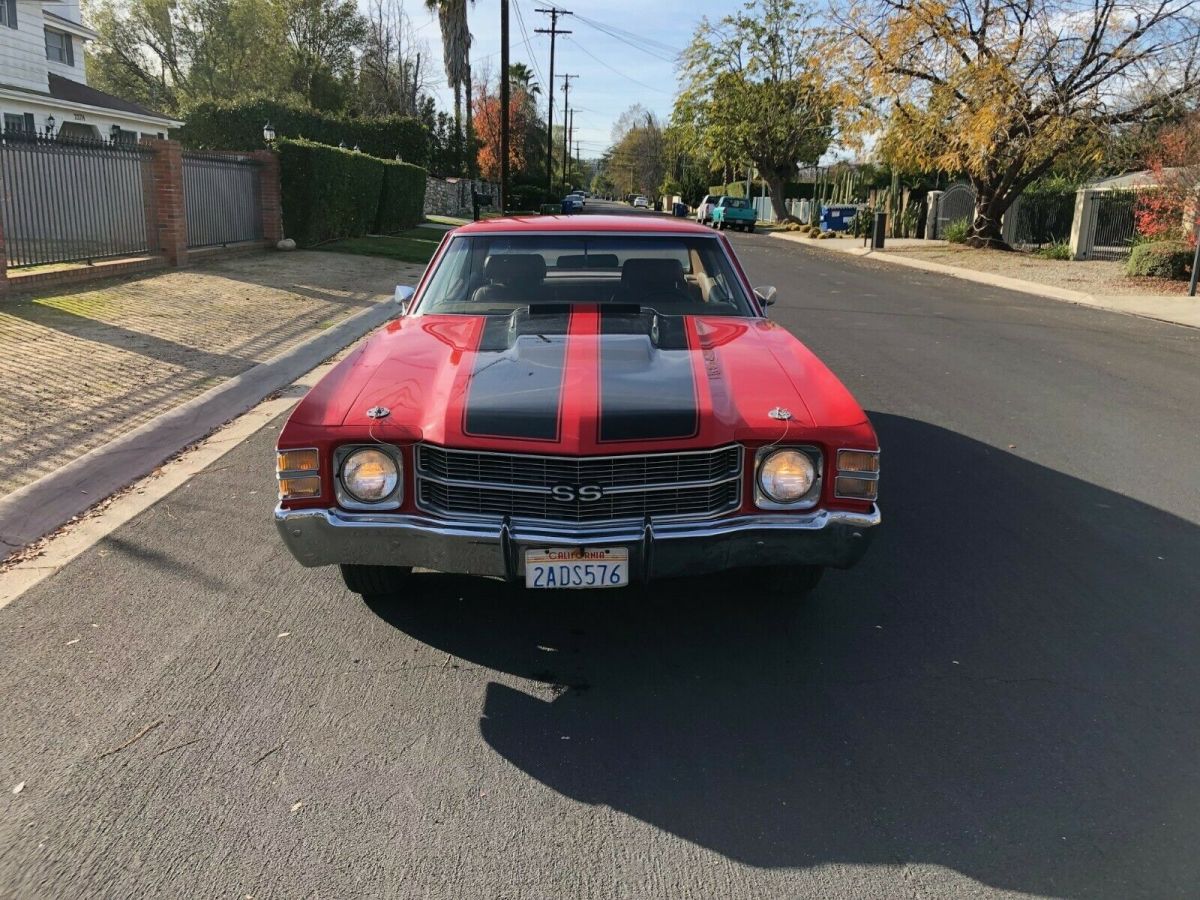 1971 RED Chevrolet Chevelle Coupe