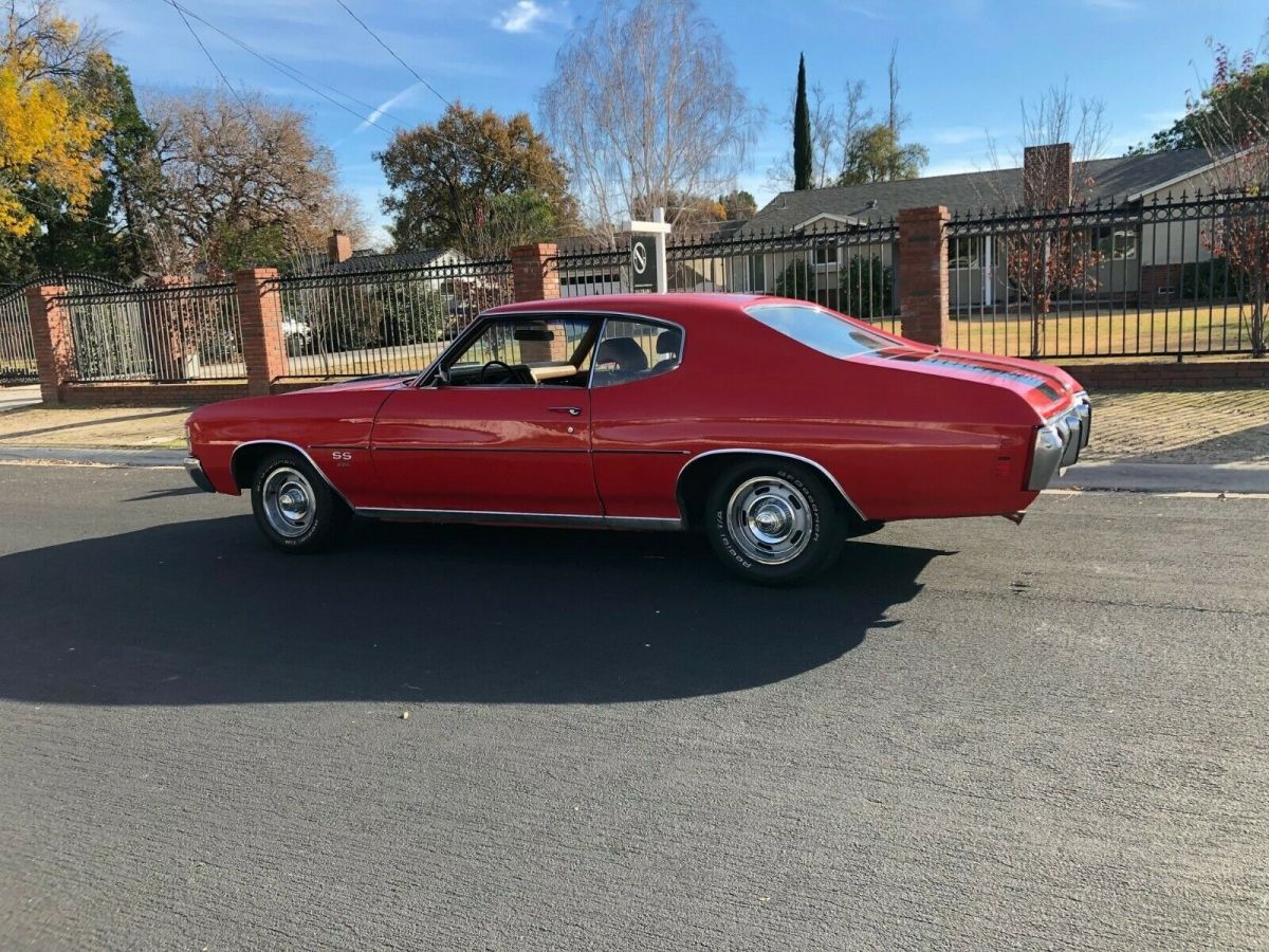 1971 RED Chevrolet Chevelle Coupe