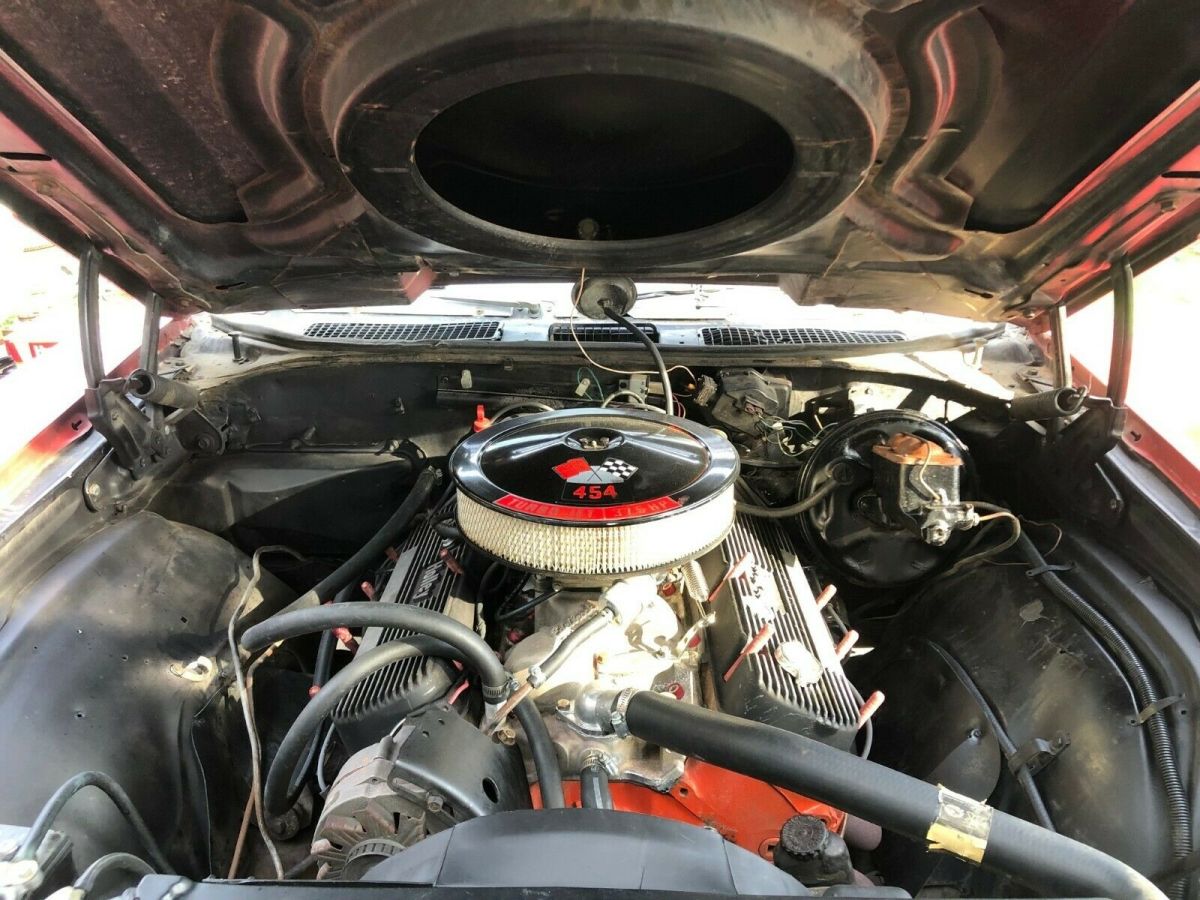 1971 RED Chevrolet Chevelle Coupe