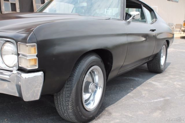 1971 Black Chevrolet Chevelle Coupe
