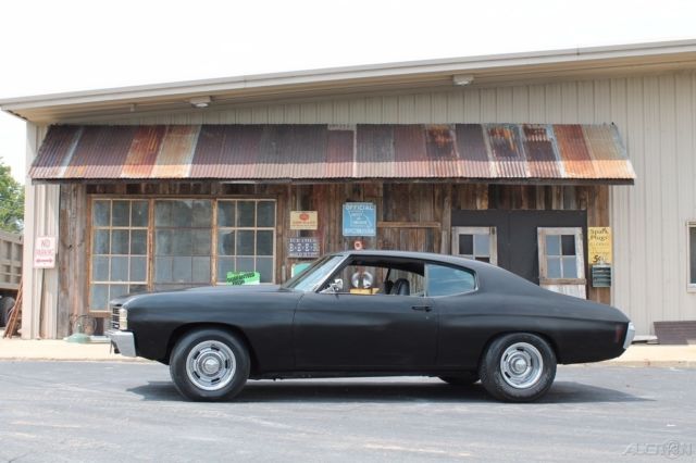 1971 Black Chevrolet Chevelle Coupe
