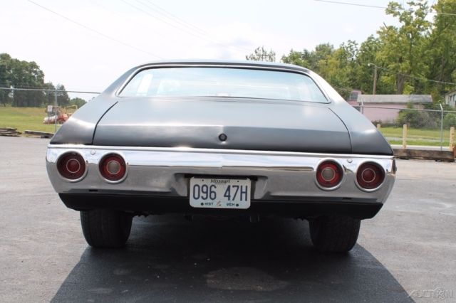 1971 Black Chevrolet Chevelle Coupe